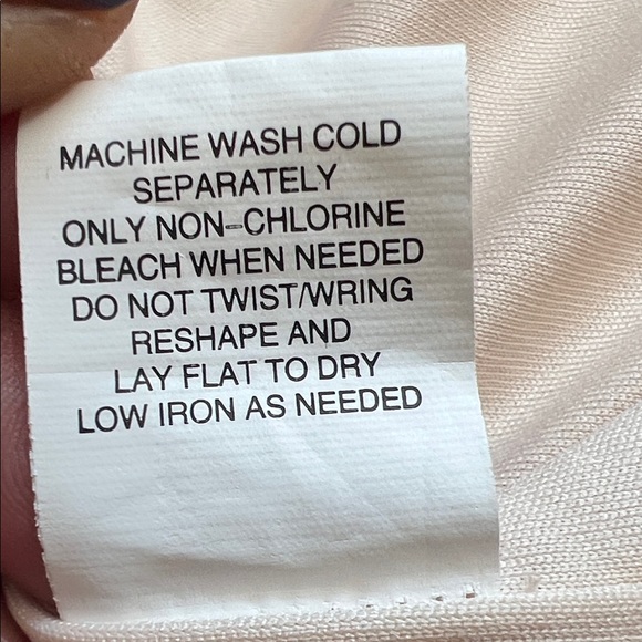 Like New! Kendall and Kylie Pleated Panel Maxi Light Pink Long Skirt in Size M - Picture 12 of 13